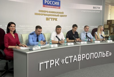 Пресс-конференция в Северо-Кавказском информационном центре ВГТРК